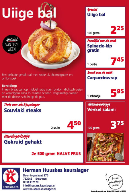 Aanbiedingen van deze week